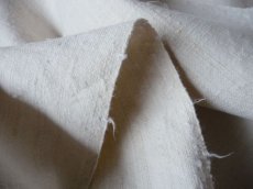 画像5: フランス製 アンティークリネン 手織りのシャンブル シーツ イニシャル CD （日本国内発送品）  (5)