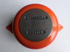 画像11: 【送料込み価格表示】クーザンス 羽根の持ち手のフォンデュ鍋 オレンジグラデーション  (11)