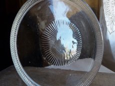 画像3: アンティーク 19世紀 型吹きガラスのプレート  (3)