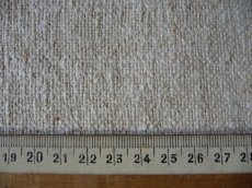 画像10: ドイツ製 アンティークリネン 農婦の手織り シャンブル 生成り A (10)