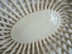 画像5: サルグミンヌ 陶器のパニエ 編み皿  (5)