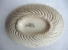 画像6: サルグミンヌ 陶器のパニエ 編み皿  (6)