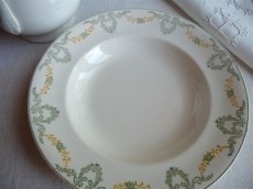 画像3: ロンウィ 深皿 小花のリース A (3)