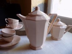 画像15: ディゴワン & サルグミンヌ カフェティエール ペールピンク 波リム  (15)