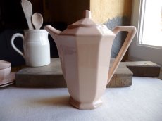 画像14: ディゴワン & サルグミンヌ カフェティエール ペールピンク 波リム  (14)