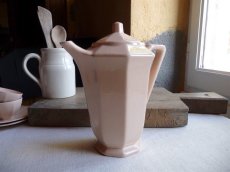 画像3: ディゴワン & サルグミンヌ カフェティエール ペールピンク 波リム  (3)