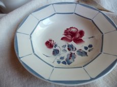 画像12: ディゴワン & サルグミンヌ  薔薇の深皿 A (12)