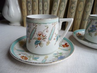 クレイユ モントロー ショコラカップ＆ソーサー シノワズリ A