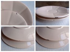 画像9: ディゴワン & サルグミンヌ カップ＆ソーサー ペールピンク 波リム ２客セット　B (9)