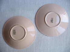 画像8: ディゴワン & サルグミンヌ カップ＆ソーサー ペールピンク 波リム ２客セット　B (8)