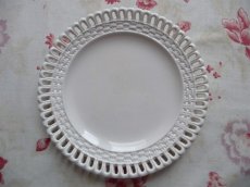 画像5: ロンウィ 白釉のパニエ皿 A (5)