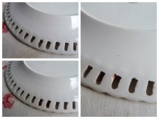 画像7: ロンウィ 白釉のパニエ皿 B (7)