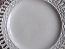 画像5: ロンウィ 白釉のパニエ皿 B (5)