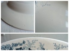 画像9: リュネヴィル 深皿 FAISANS 雉 B (9)