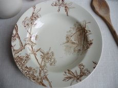 画像11: クレイユ モントロー 深皿 '' CERISIER '' B (11)