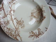 画像4: クレイユ モントロー 深皿 '' CERISIER '' B (4)