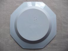 画像6: クレイユ モントロー オクトゴナル 深皿パールブルー B (6)