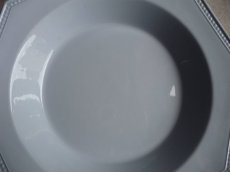 画像5: クレイユ モントロー オクトゴナル 深皿パールブルー B (5)