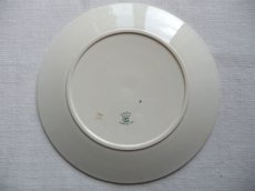 画像7: クレイユ モントロー プレート 小鳥 '' LINOTTE ''  グリーン A (7)