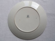 画像7: クレイユ モントロー プレート 小鳥 '' LINOTTE ''  グリーン B (7)