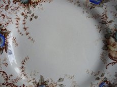 画像7: ショワジールロワ デザートプレート ロカイユと儚いお花 A (7)