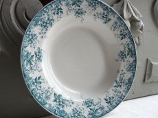 画像12: サルグミンヌ 深皿 小花 ダークエメラルド C (12)