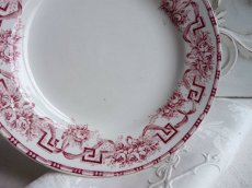 画像4: ムーランデルー パン皿 薔薇とリボン A (4)