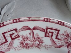 画像8: ムーランデルー パン皿 薔薇とリボン A (8)
