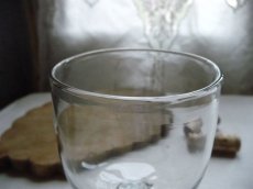 画像6: フランスアンティーク ワイングラス 吹きガラス ２脚セット A (6)