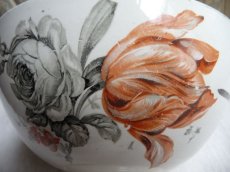 画像7: ONNAING NORD 薔薇とチューリップのカフェオレボウル (7)
