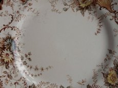 画像5: ショワジールロワ デザートプレート ロカイユと儚いお花 A (5)