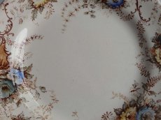 画像5: ショワジールロワ デザートプレート ロカイユと儚いお花 B (5)