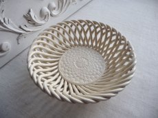 画像2: ディゴワン 陶器のパニエ 編み皿  (2)