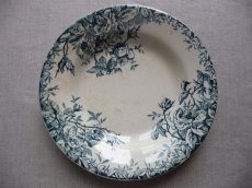 画像3: ジアン 深皿 薔薇 B (3)