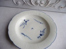 画像2: シャンティイ 18世紀 青絵の深皿 BRINDILLE  (2)