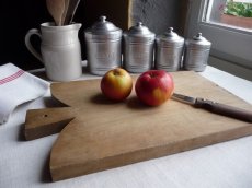 画像1: フランスアンティーク 木製 カッティングボード 　 (1)