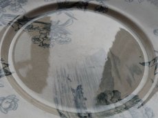画像8: クレイユ モントロー デザートプレート '' CERISIER ''  (8)