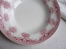 画像4: サンタマン 深皿 小花模様 ローズ A (4)