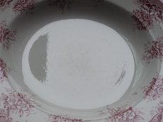 画像9: サンタマン 深皿 小花模様 ローズ A (9)