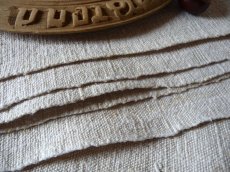 画像12: フランス アンティークリネン 手織りのシャンブル トーション　(在庫6→1) (12)