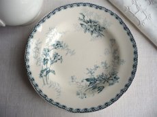 画像2: ショワジールロワ 深皿 儚いお花 A (2)