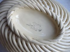 画像8: ディゴワン ＆ サルグミンヌ 陶器のパニエ 編み皿  (8)