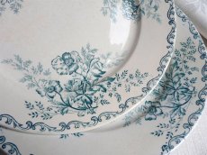 画像12: フランス アンティーク 野ばらのプレート '' EGLANTINE ''  B (12)