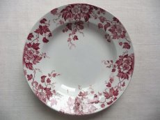 画像4: サンタマン 深皿 フレーズ ローズ A  (4)