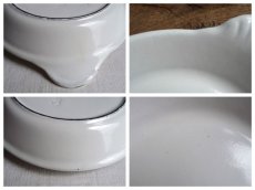 画像7: ルクルーゼ 鋳物 グラタン皿 16 cm  ホワイト  (7)