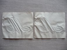 画像4: フランス製 イニシャル 刺繍シート No.5 グリーン '' M ''  (4)