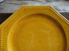 画像10: ピション窯 オクトゴナル パン皿 オークル 2枚セット B (10)