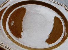 画像8: ピション窯 オクトゴナル パン皿 オークル 2枚セット B (8)