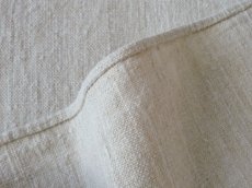 画像7: フランス製 アンティークリネン 手織りのシャンブル シーツ イニシャル MS  (7)
