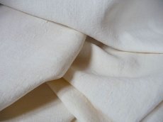 画像3: フランス製 アンティークリネン 手織りのシャンブル シーツ プレーン (3)